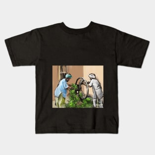 Punjabi Village Life Kids T-Shirt